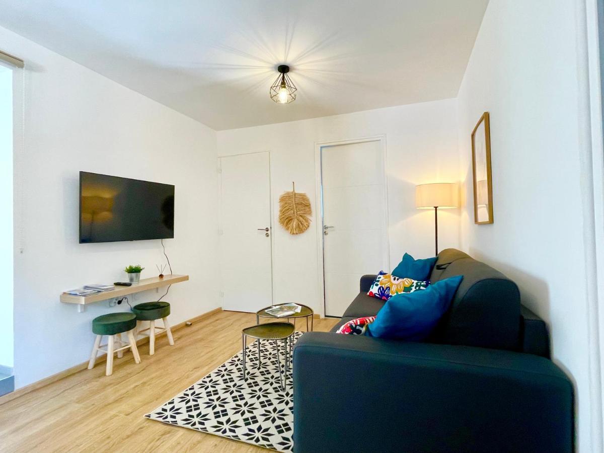 Cosy & Chill Appartements - 10 Min De La Mer - Jardin, Netflix, Terrasse, Fibre & Parking 케인즈수르메르 외부 사진